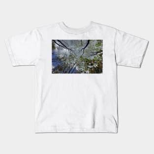 Tree canopy in the spring Kids T-Shirt